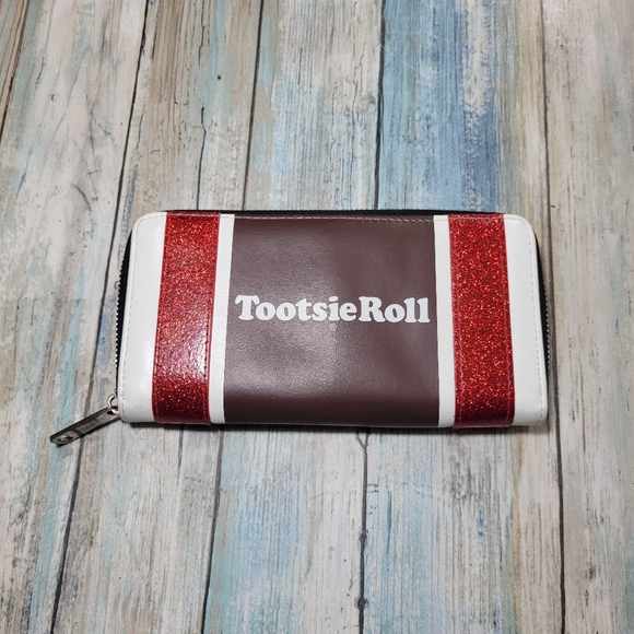 Handbags - Tootsie Roll Glitter Wallet.